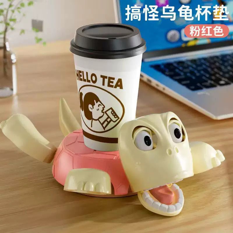 Posavasos Didáctico de Tortuga Aplastada