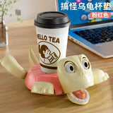 Posavasos Didáctico de Tortuga Aplastada