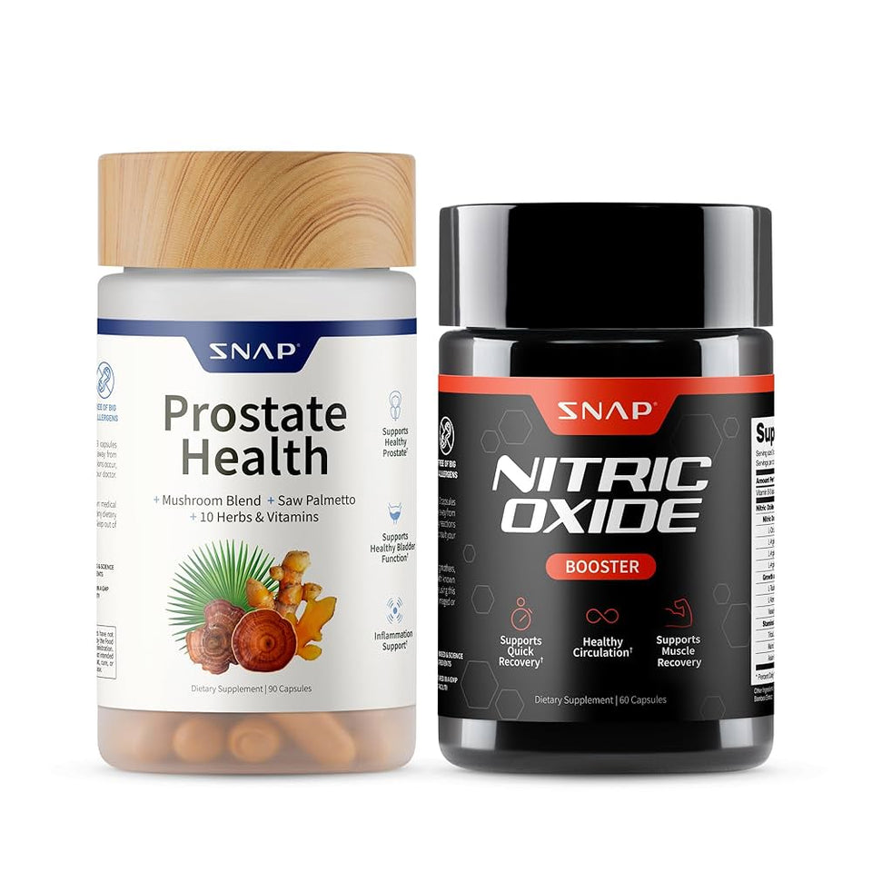 PROSTATE HEALTH - PARA ALIVIAR LA PROSTATA + Nitric Oxide – Refuerza tu bienestar masculino de forma natural